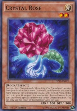 Crystal Rose Card Front