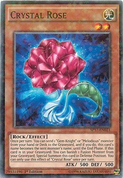 Crystal Rose Card Front