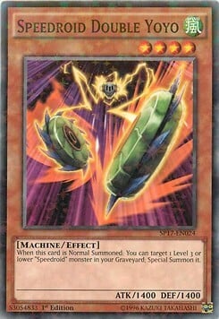 Velociroid Doppio Yo-yo Card Front