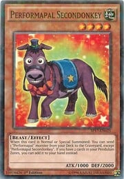 Performapal Secondonkey · Starfoil Rare 25st