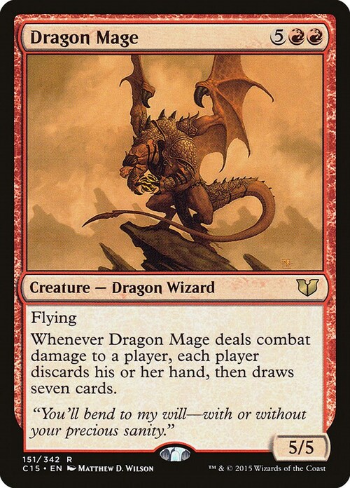 Dragon Mage Card Front