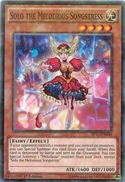 Solo the Melodious Songstress · Starfoil Rare 30st