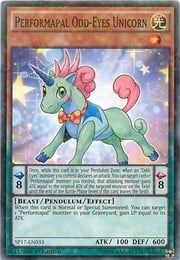 Performapal Odd-Eyes Unicorn · Starfoil Rare 33st