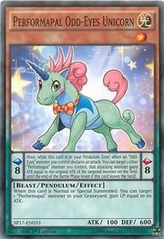 Performapal Odd-Eyes Unicorn · Common 033