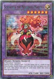 Schuberta the Melodious Maestra · Starfoil Rare 35st
