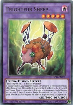 Frightfur Sheep Card Front