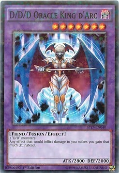 D/D/D Oracle King d'Arc Card Front