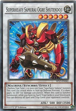 Superheavy Samurai Ogre Shutendoji Card Front