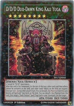 D/D/D Duo-Dawn King Kali Yuga Card Front