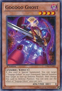 Gogogo Ghost Card Front