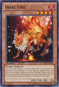 Inari Fire Card Front