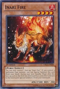 Inari Fire Card Front