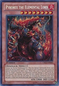 Pyrorex il Signore Elementale Card Front