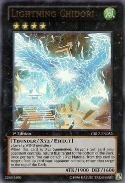 Lightning Chidori Card Front