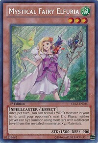 Mystical Fairy Elfuria Card Front