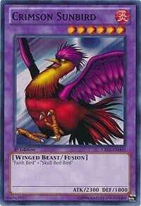 Crimson Sunbird Card Front