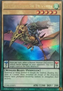 Sky Dragoons of Draconia Card Front