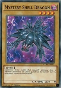 Drago Carapace Misterioso Card Front