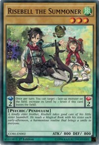 Risebell the Summoner Card Front