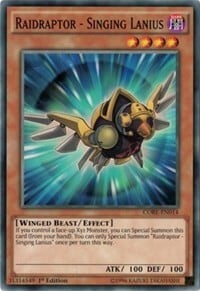 Raidraptor - Singing Lanius Card Front