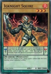 Igknight Squire Card Front