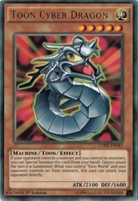 Toon Cyber Dragon Card Front