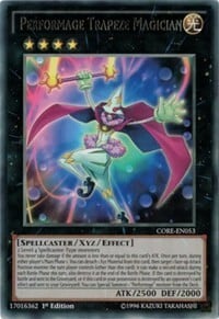 Performage Trapeze Magician Card Front