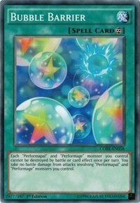 Bubble Barrier Card Front