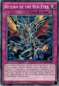 Return of the Red-Eyes Card Front