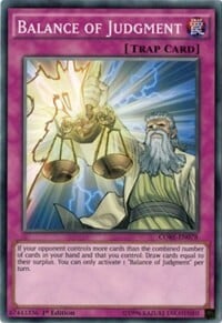 Balance of Judgment Card Front