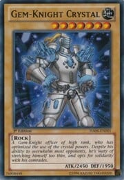 Gem-Knight Crystal · Super Rare 001