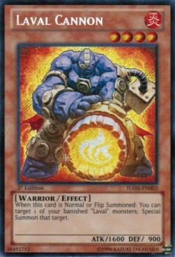 Laval Cannon Card Front