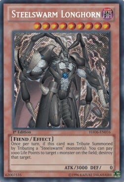 Steelswarm Longhorn Card Front