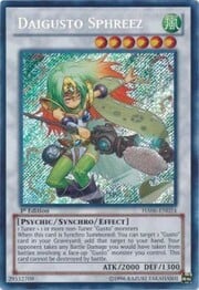 Daigusto Sphreez · Secret Rare 024sec