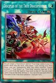 Disciples of the True Dracophoenix · Super Rare 011