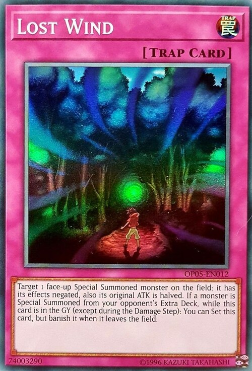 Lost Wind Card Front