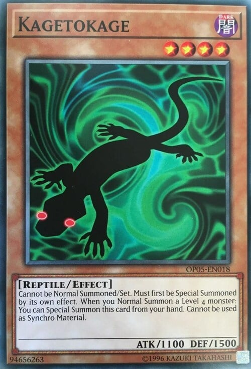 Kagetokage Card Front