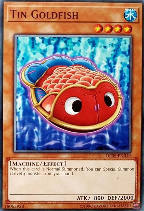 Pesce Rosso di Latta Card Front