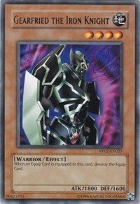 Gearfried the Iron Knight Card Front