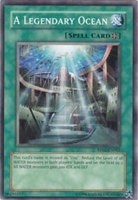 A Legendary Ocean Card Front