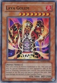 Lava Golem Card Front