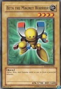 Beta The Magnet Warrior Card Front