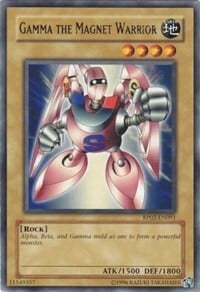 Gamma The Magnet Warrior Card Front