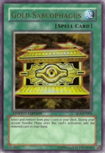 Gold Sarcophagus Card Front