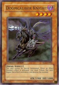 Doomcaliber Knight Card Front
