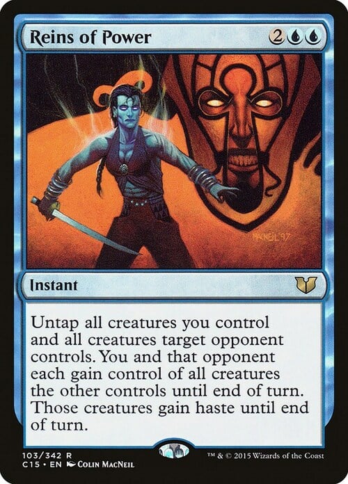 Reins of Power Card Front