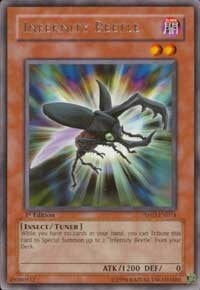 Infernity Beetle Card Front