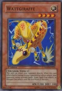 Wattgiraffa Card Front