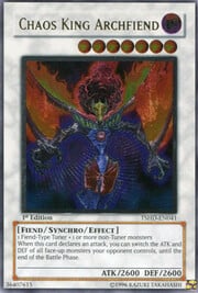 Chaos King Archfiend · Ultimate Rare 041ul