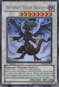 Infernity Doom Dragon Card Front